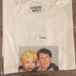 Know Wave x Good Time t shirt A24 sz L beige/tan